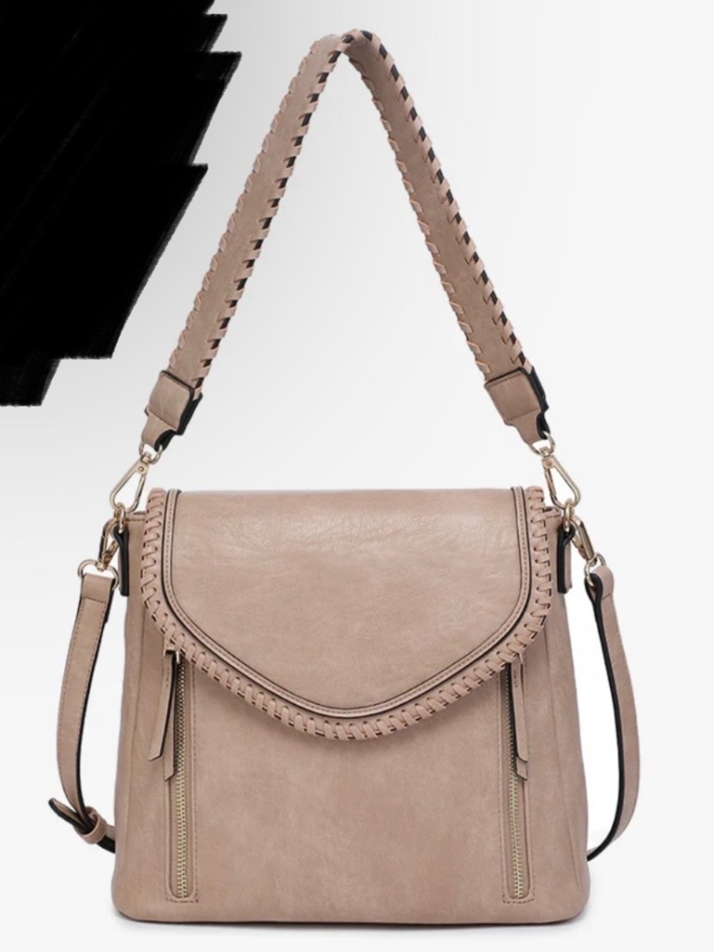 Jen & Co Lorelai Vegan Crossbody